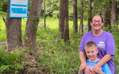 YMCA Campers Decorate Framing Boards for Ms. Michele’s Home